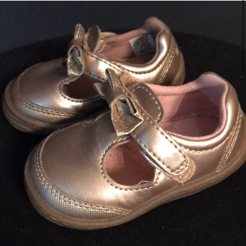 Stride Rite Rose gold shoes